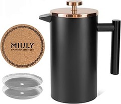 Mejores alternativas a las cafeteras de émbolo con doble filtro