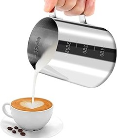 Cómo elegir la jarra para leche perfecta para tu café en casa