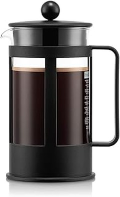Comparativa entre cafeteras de émbolo de 1 litro y 0.5 litros