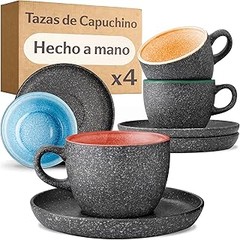 ¿Puedes calentar tazas para cappuccino en el microondas?