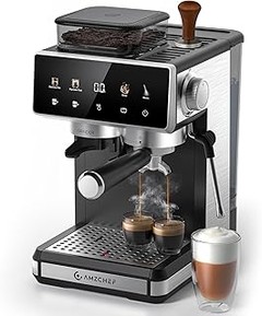 Comparativa de cafeteras espresso manuales con molinillo en 2023