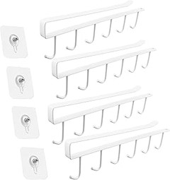 Cómo organizar las tazas con soportes para una cocina ordenada