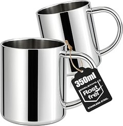 Pros y contras de usar tazas de acero inoxidable para café