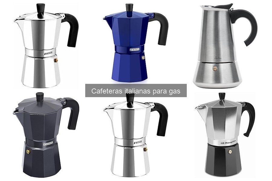 Accesorios esenciales para cafetera italiana de gas