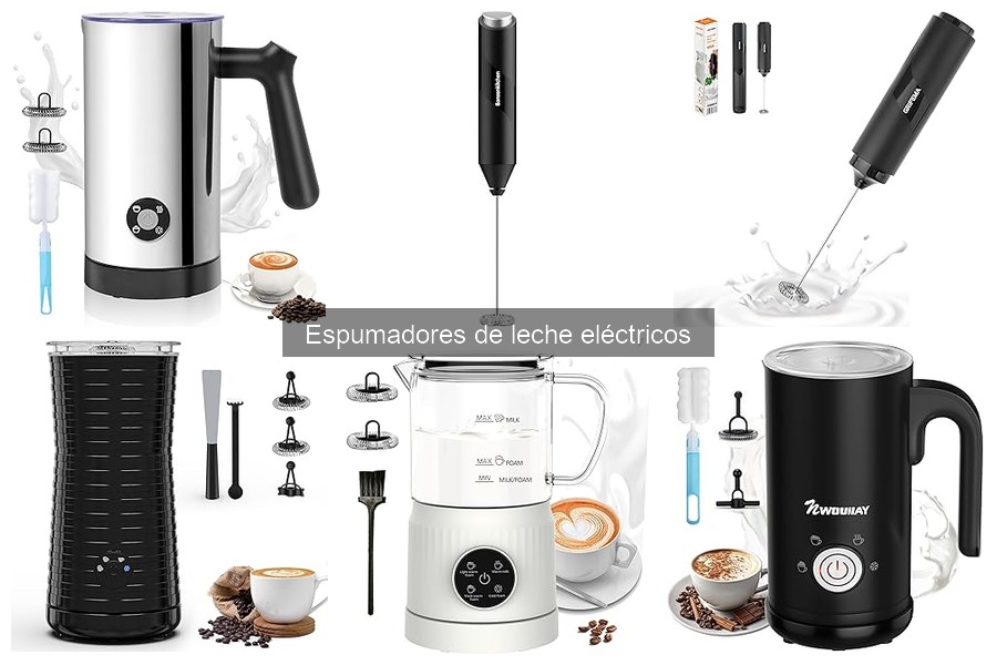 Accesorios esenciales para espumadores de leche eléctricos