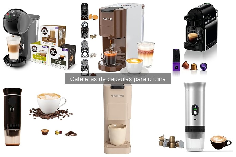 Alternativas a cafeteras de cápsulas para oficinas
