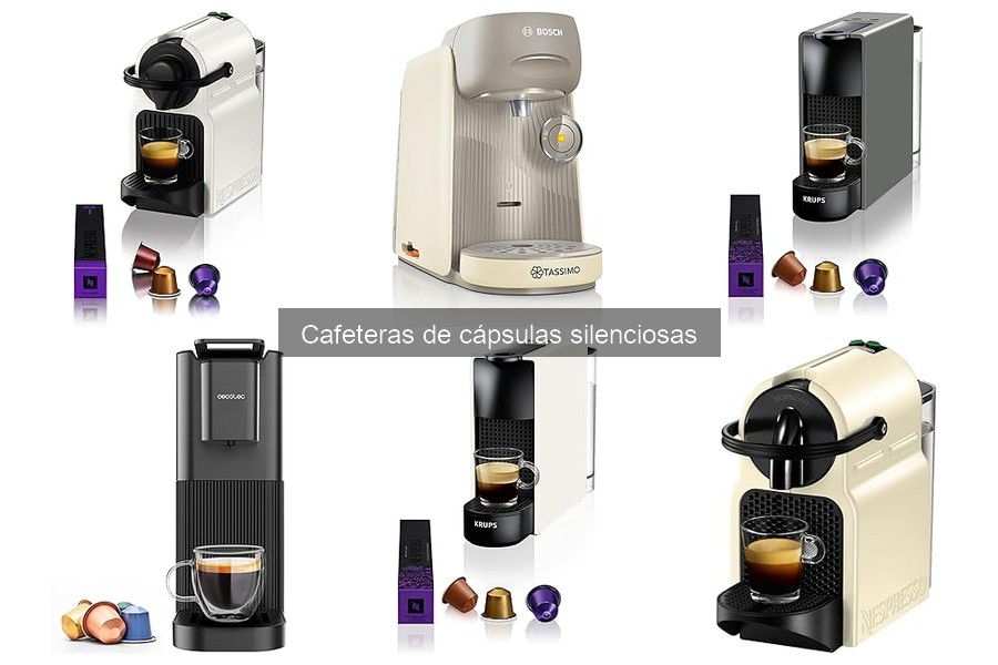 Alternativas a cafeteras de cápsulas silenciosas