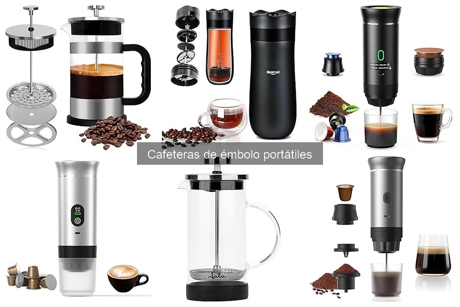 Alternativas a Cafeteras de Émbolo Portátiles para tu Café