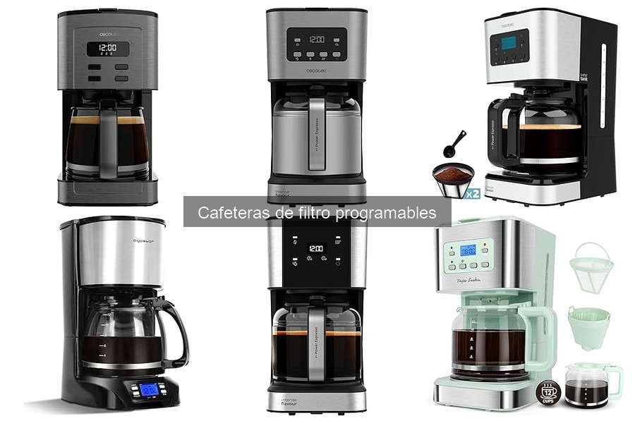 Alternativas a Cafeteras de Filtro Programables para el Hogar