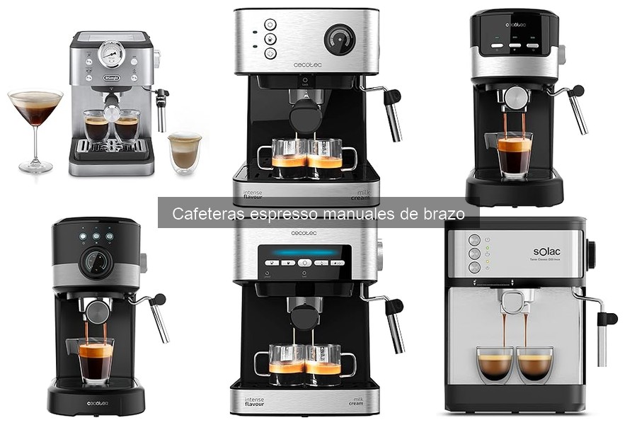 Alternativas a Cafeteras Espresso Manuales de Brazo