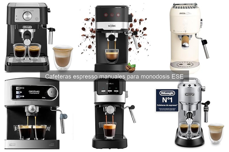 Alternativas a cafeteras espresso manuales ESE: Opciones únicas