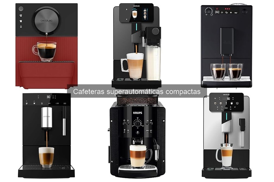 Alternativas a cafeteras superautomáticas compactas