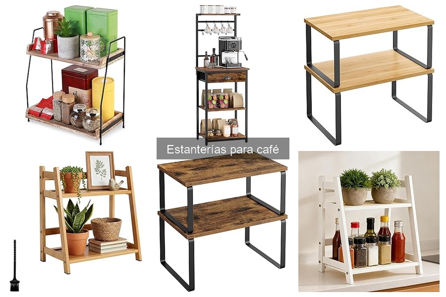 Alternativas a estanterías para café: Organiza tu espacio