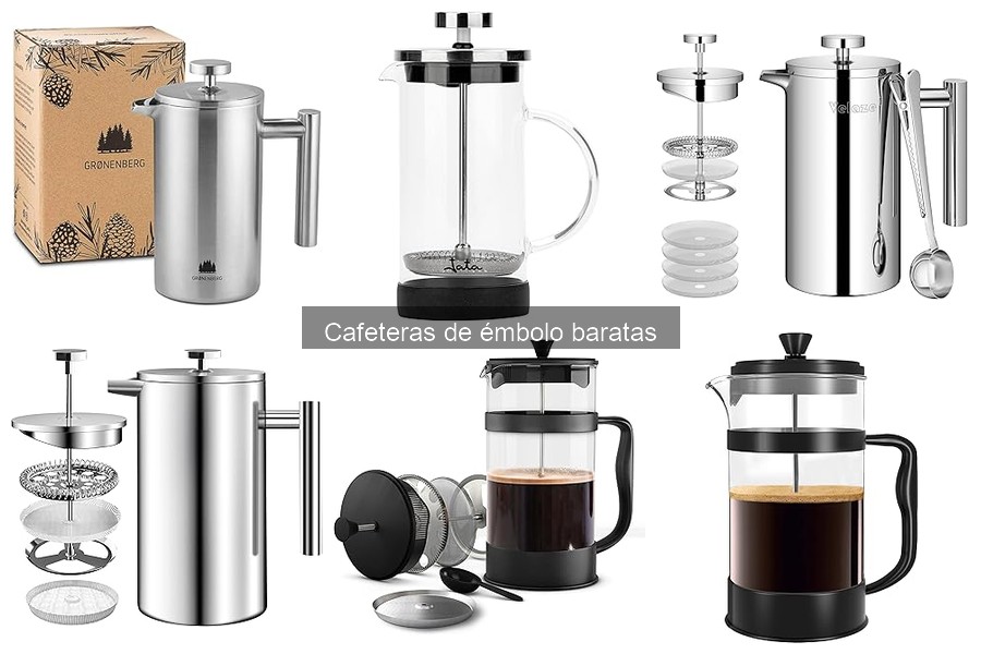 Alternativas a la cafetera de émbolo para preparar café
