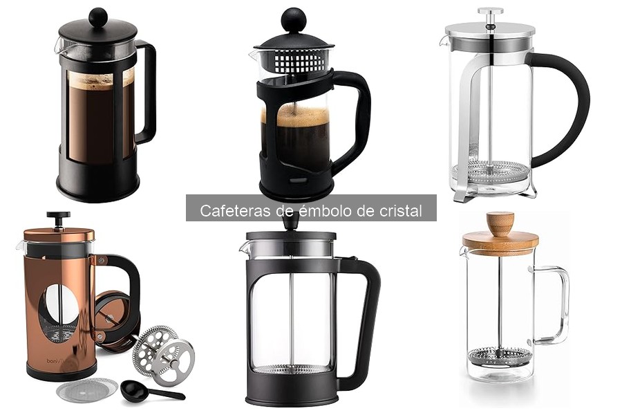 Alternativas a las cafeteras de émbolo de cristal