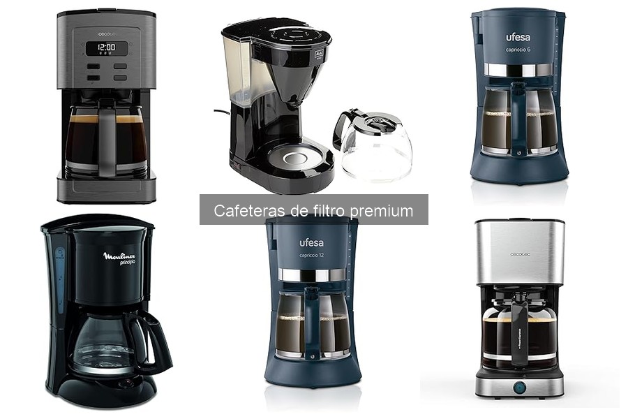 Alternativas a las cafeteras de filtro premium para café en casa