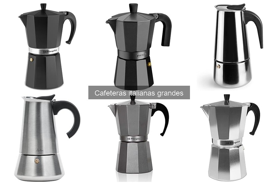 Alternativas a las cafeteras italianas grandes: Mejores opciones