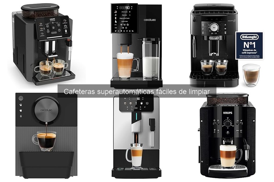 Alternativas a las Cafeteras Superautomáticas Fáciles de Limpiar