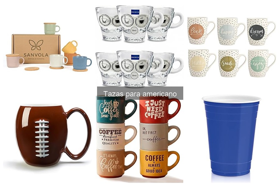Alternativas a las tazas para café americano