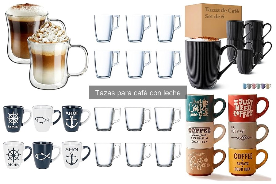 Alternativas a las Tazas Tradicionales para Café con Leche