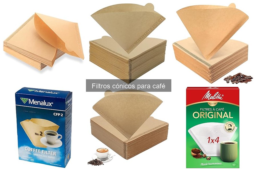 Alternativas a los filtros cónicos para preparar café