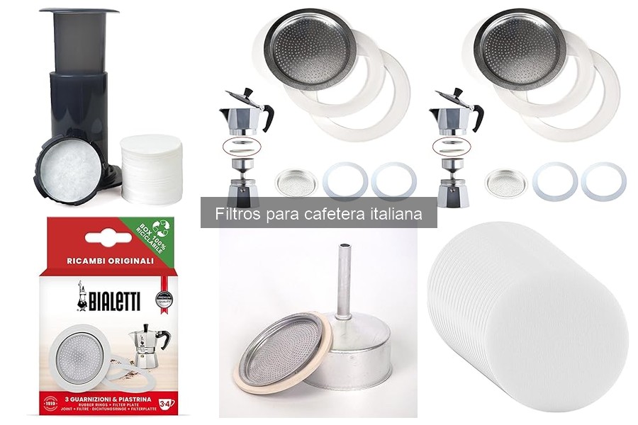 Alternativas a los filtros de cafetera italiana: Opciones efectivas