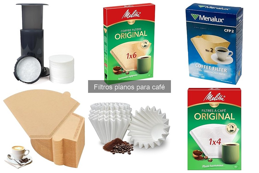 Alternativas a los filtros planos para café: opciones prácticas