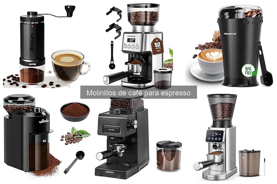 Alternativas a los molinillos de café para espresso