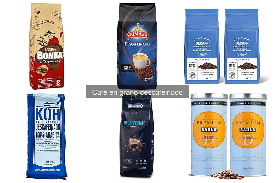 Alternativas al café en grano descafeinado que debes conocer