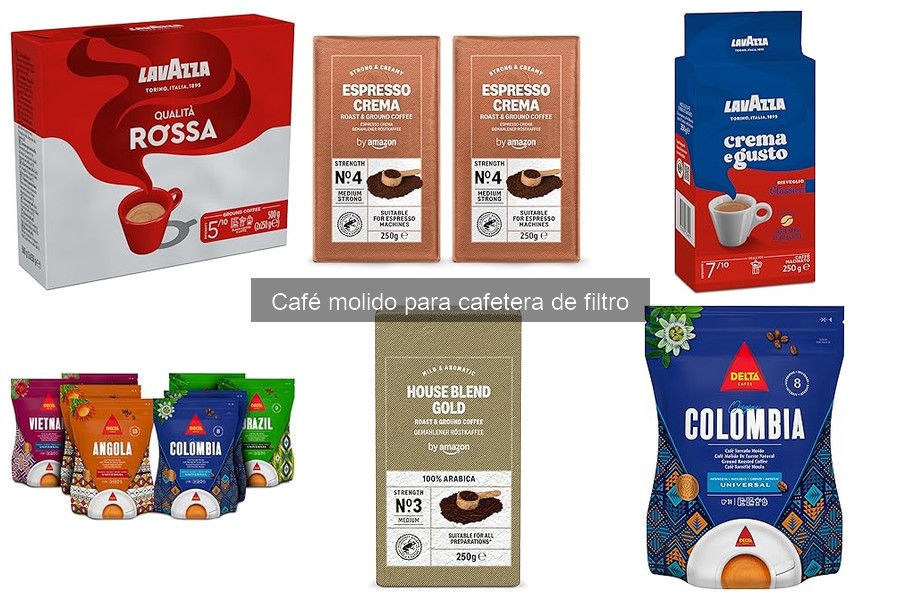 Alternativas al café molido para cafetera de filtro