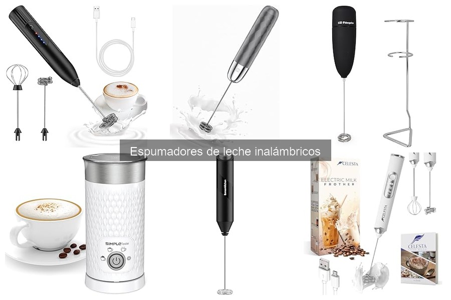 Alternativas al espumador de leche inalámbrico: ¡explora opciones!