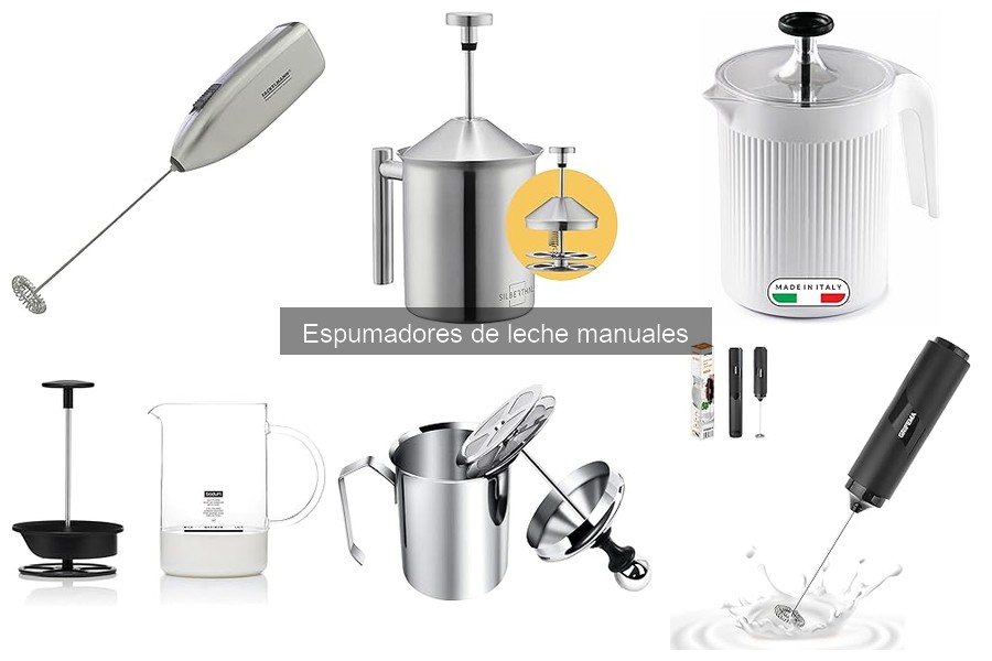 Alternativas al espumador de leche manual: opciones efectivas