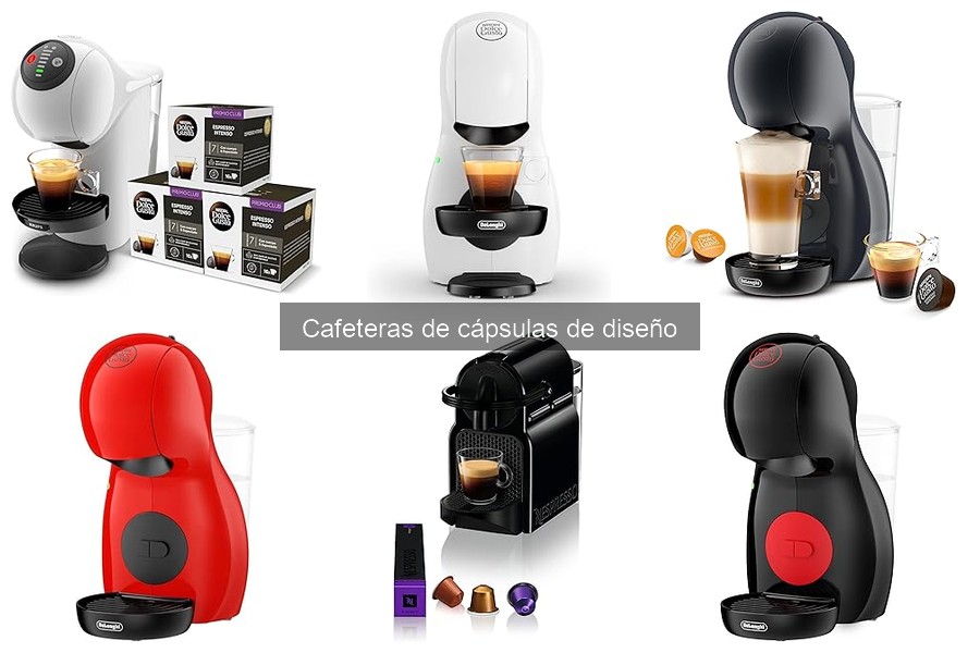 Alternativas atractivas a cafeteras de cápsulas de diseño