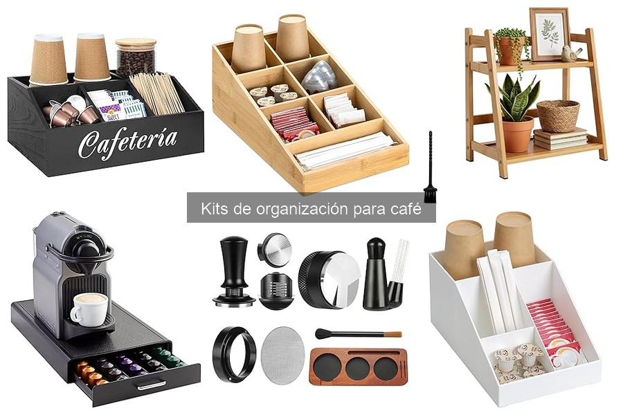 Alternativas creativas a los kits de organización para café