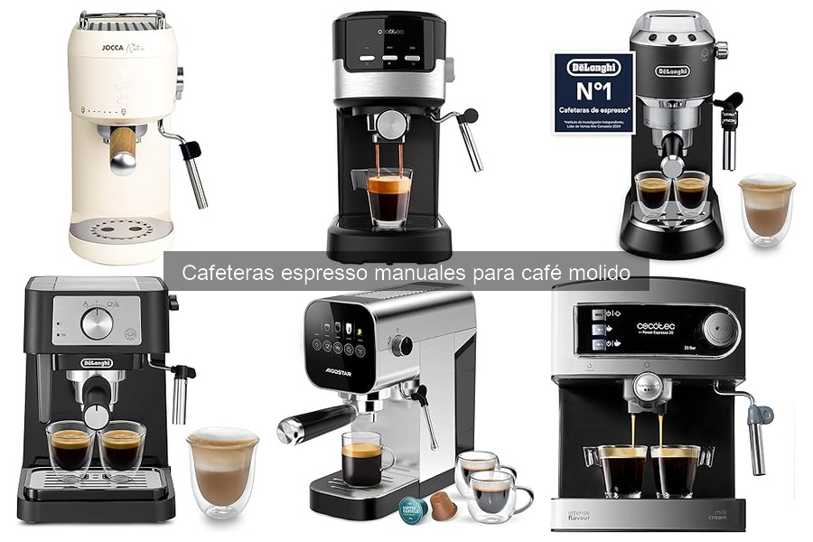 Alternativas económicas a cafeteras espresso manuales