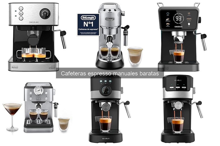 Beneficios de las cafeteras espresso manuales para el hogar