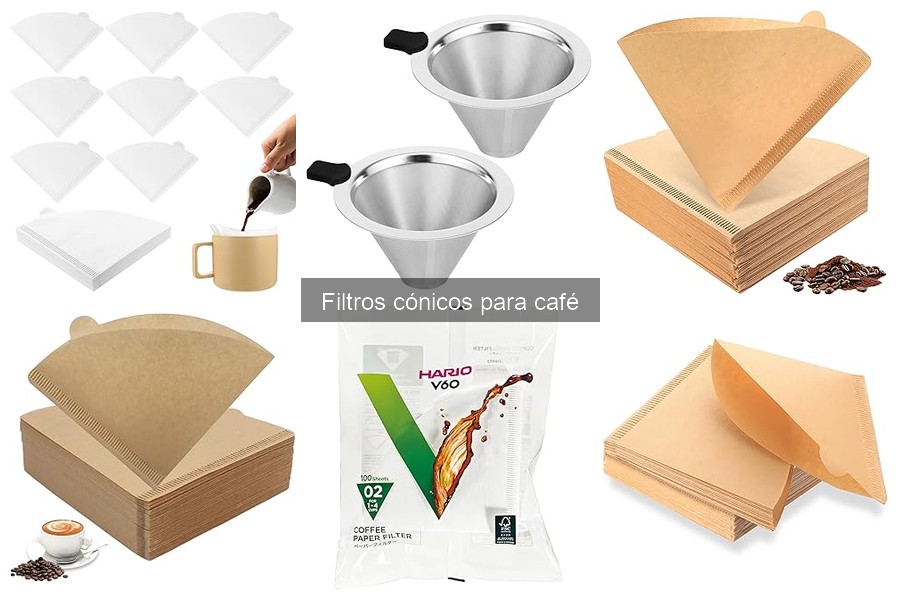 Beneficios de usar filtros cónicos para preparar café