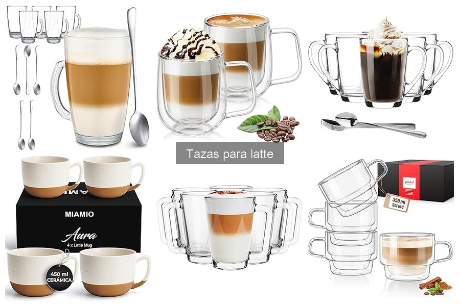 Beneficios de usar tazas para latte en casa