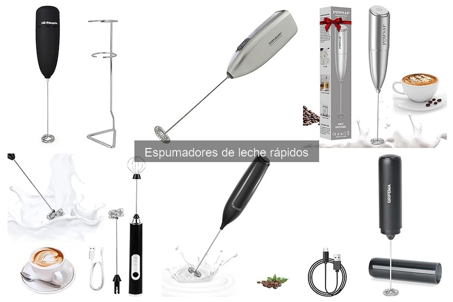 Beneficios del Espumador de Leche Rápido para tu Café