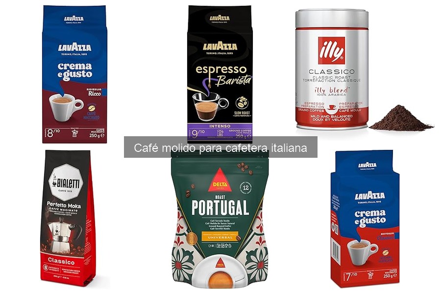 Café molido para cafetera italiana: características esenciales