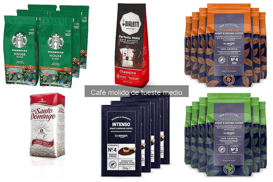 Café molido tueste medio vs. claro y oscuro: ¿cuál elegir?
