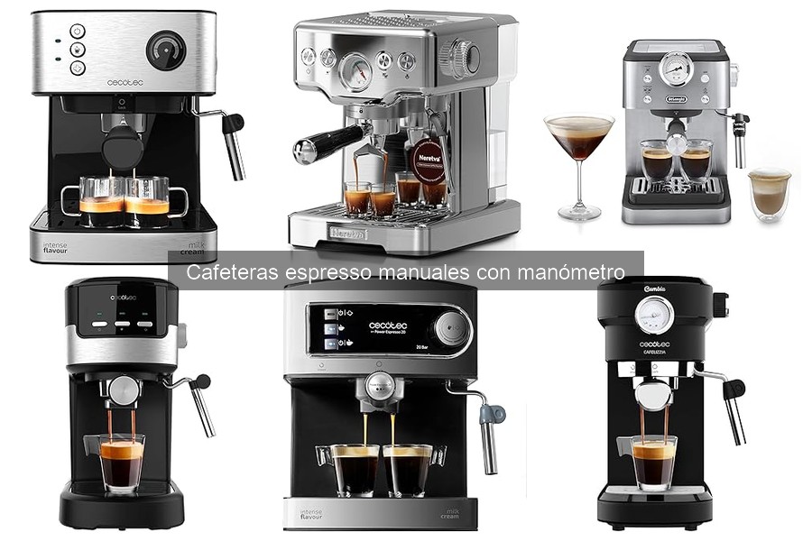 ¿Cafetera espresso manual con manómetro? Guía para principiantes