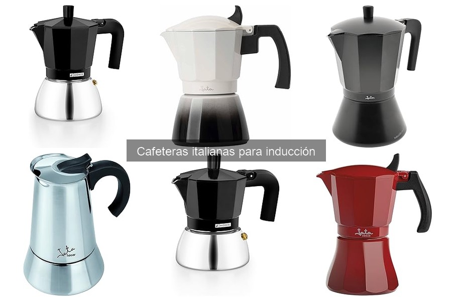 Cafeteras italianas para inducción: características y ventajas