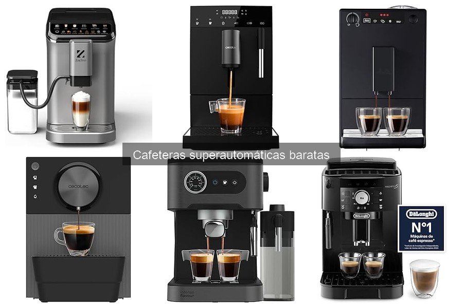 Cafeteras superautomáticas baratas y su impacto ambiental