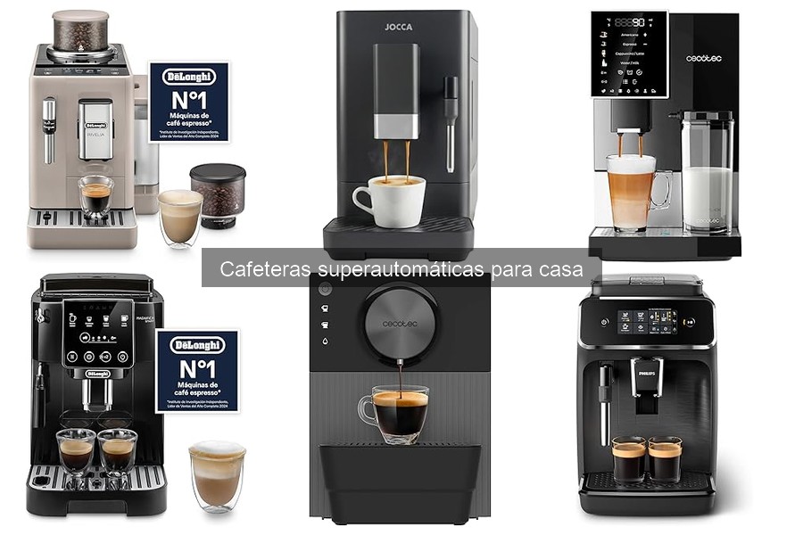 Cafeteras Superautomáticas con Funciones Especiales para Casa