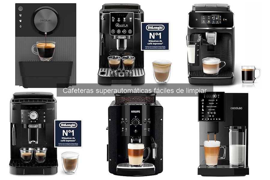 Cafeteras Superautomáticas Fáciles de Limpiar: ¿Qué Son?