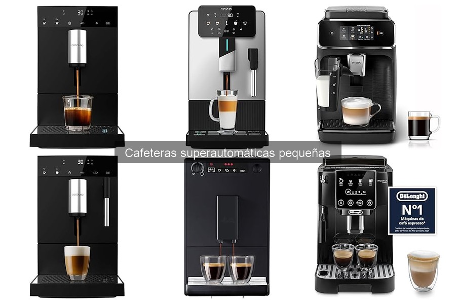 Cafeteras superautomáticas pequeñas programables: Guía de compra