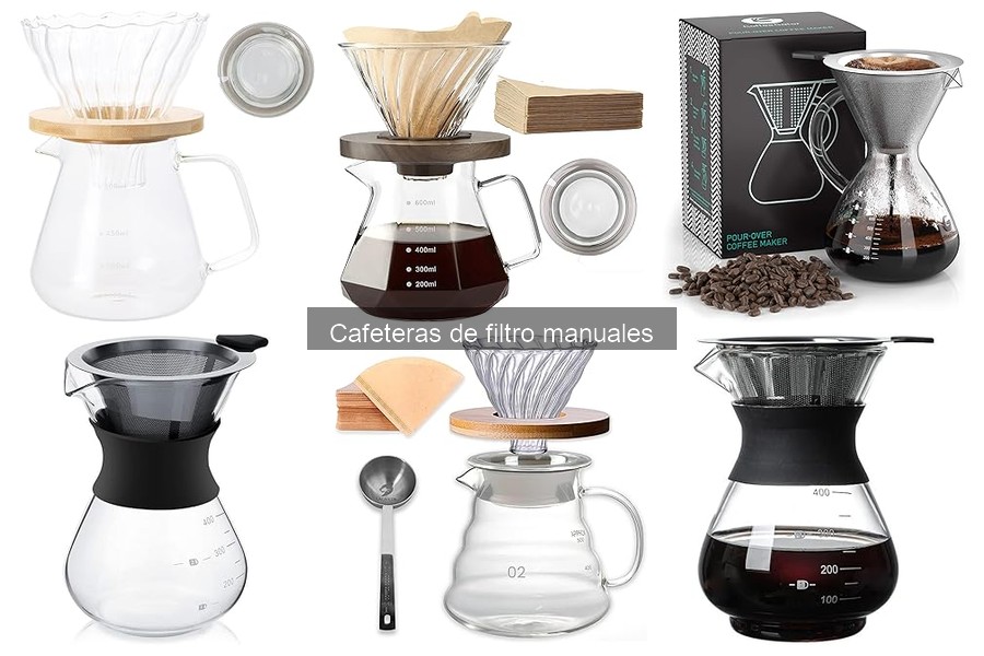 Capacidad ideal de cafetera de filtro manual: ¿cuál elegir?