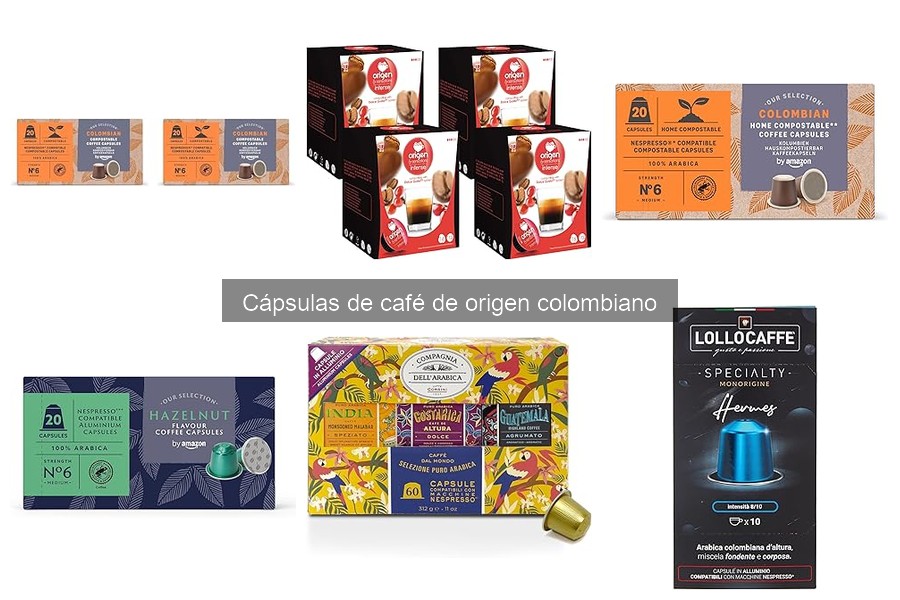 Cápsulas de café colombiano: características y beneficios