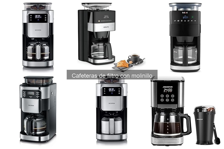 Características Clave de Cafeteras de Filtro con Molinillo